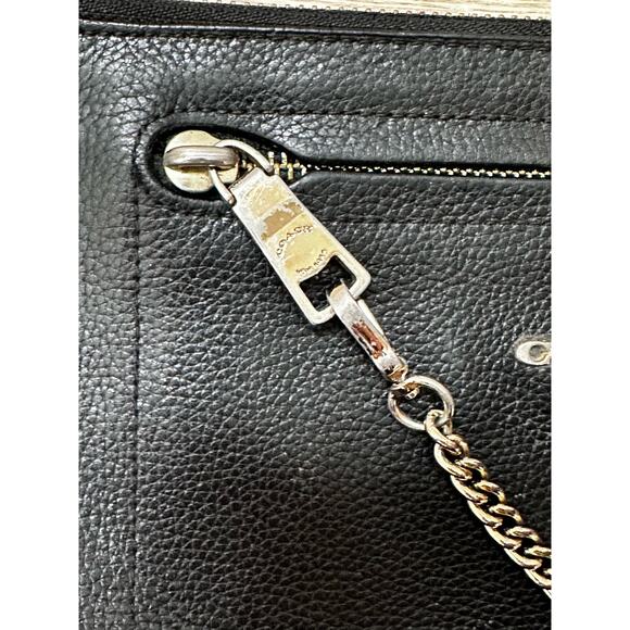 Coach|Clutch|Black w/Gold - Picture 12 of 12